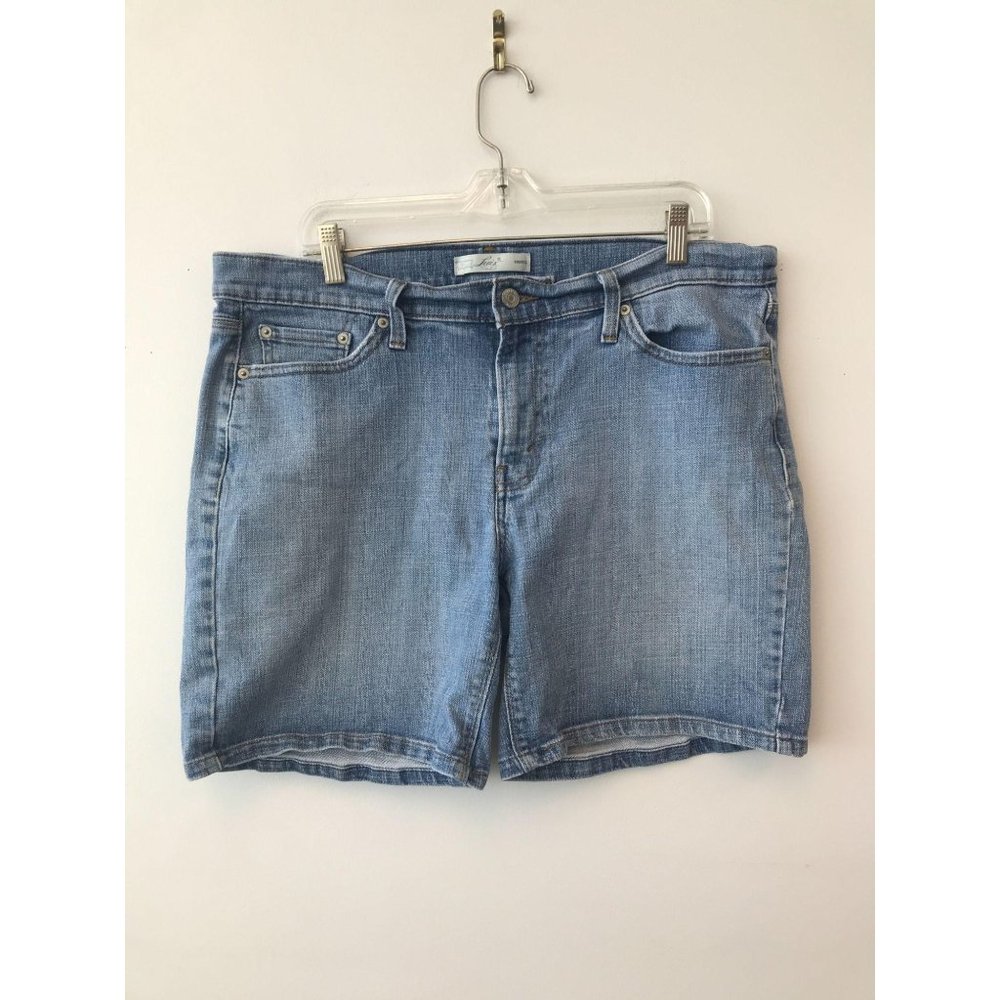 Levi’s Size 14 Cotton Blue Jean Shorts